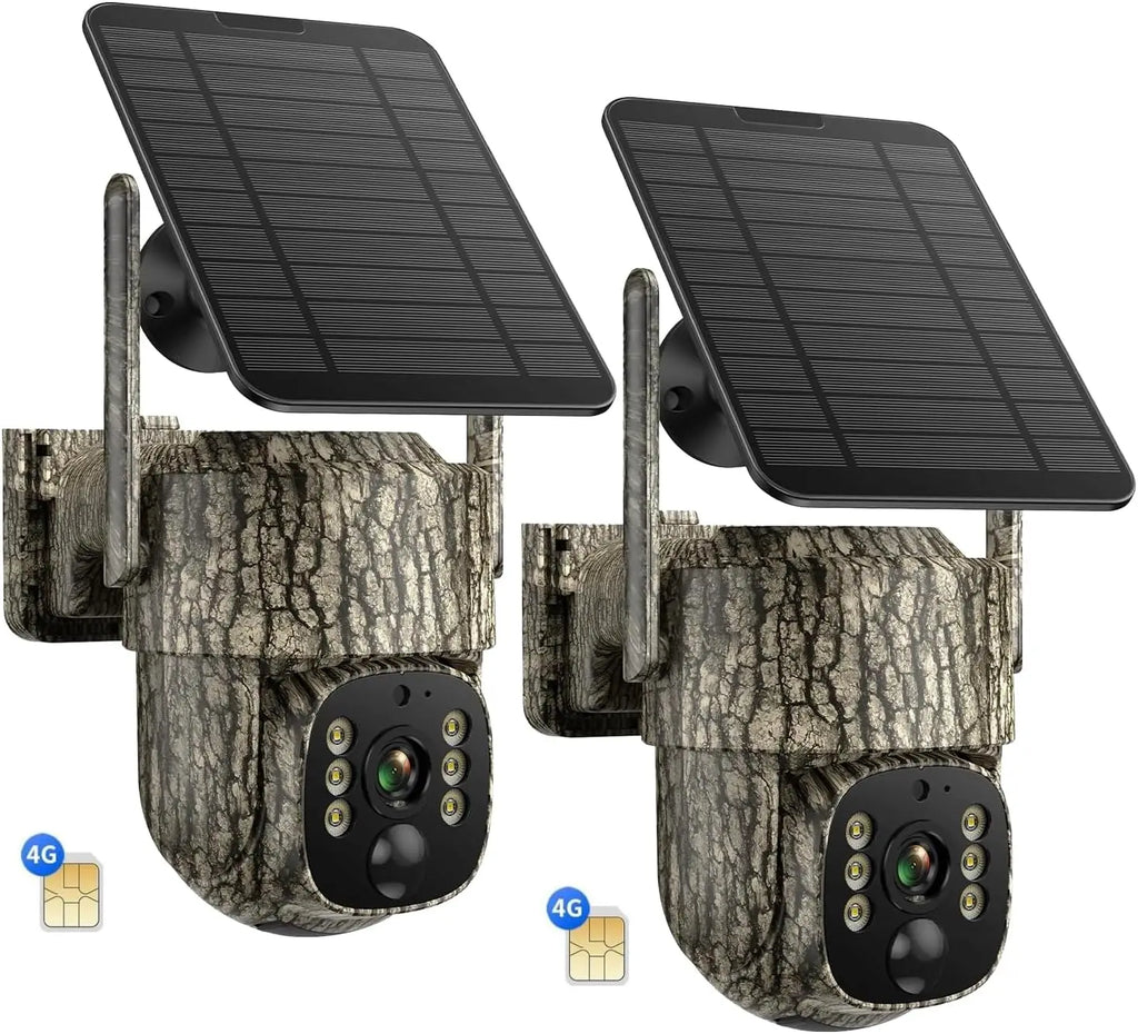 4G LTE Cellular Trail Camera 2 Pack