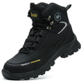 Men Steel Toe Work Shoes Anti-smash Anti-puncture