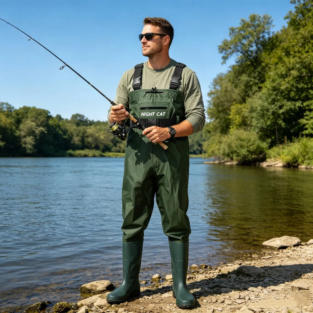Fishing Wader  Waterproof Hunting Chest Wader with Boots