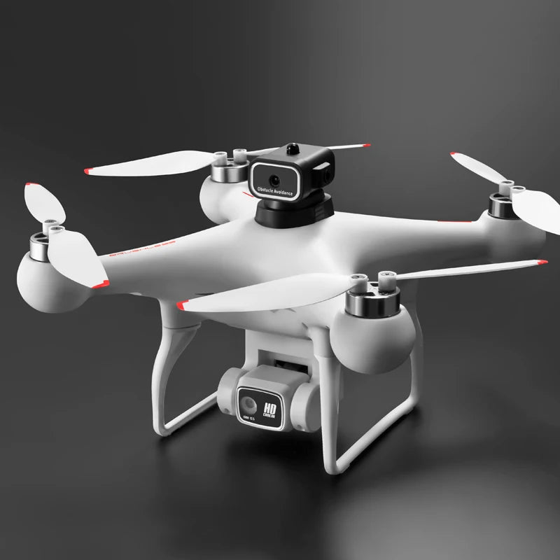 Drone  with 3 Batteries 8K Dual Camera Optical Flow Brushless 360°
