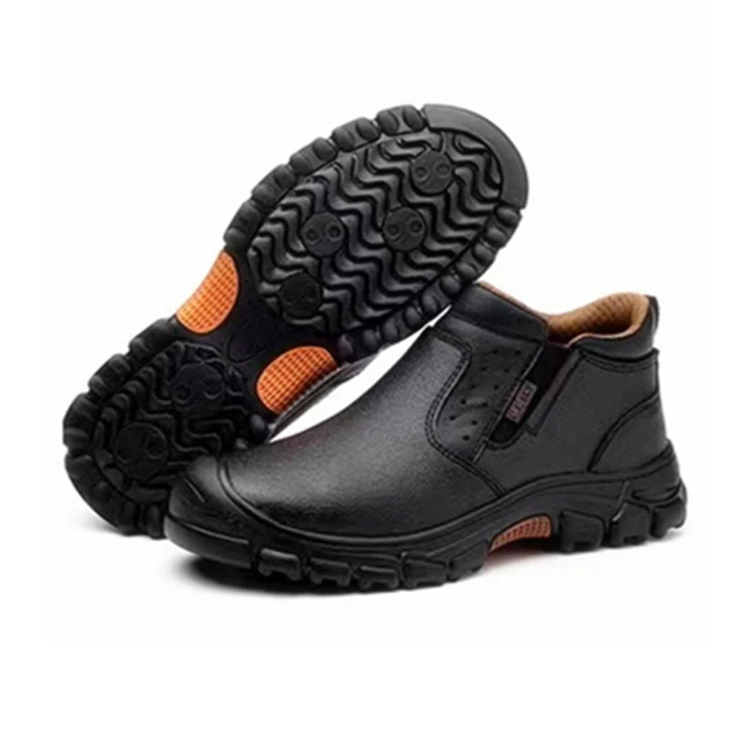 Mens Work Boots Composite Toe Safety Footwear