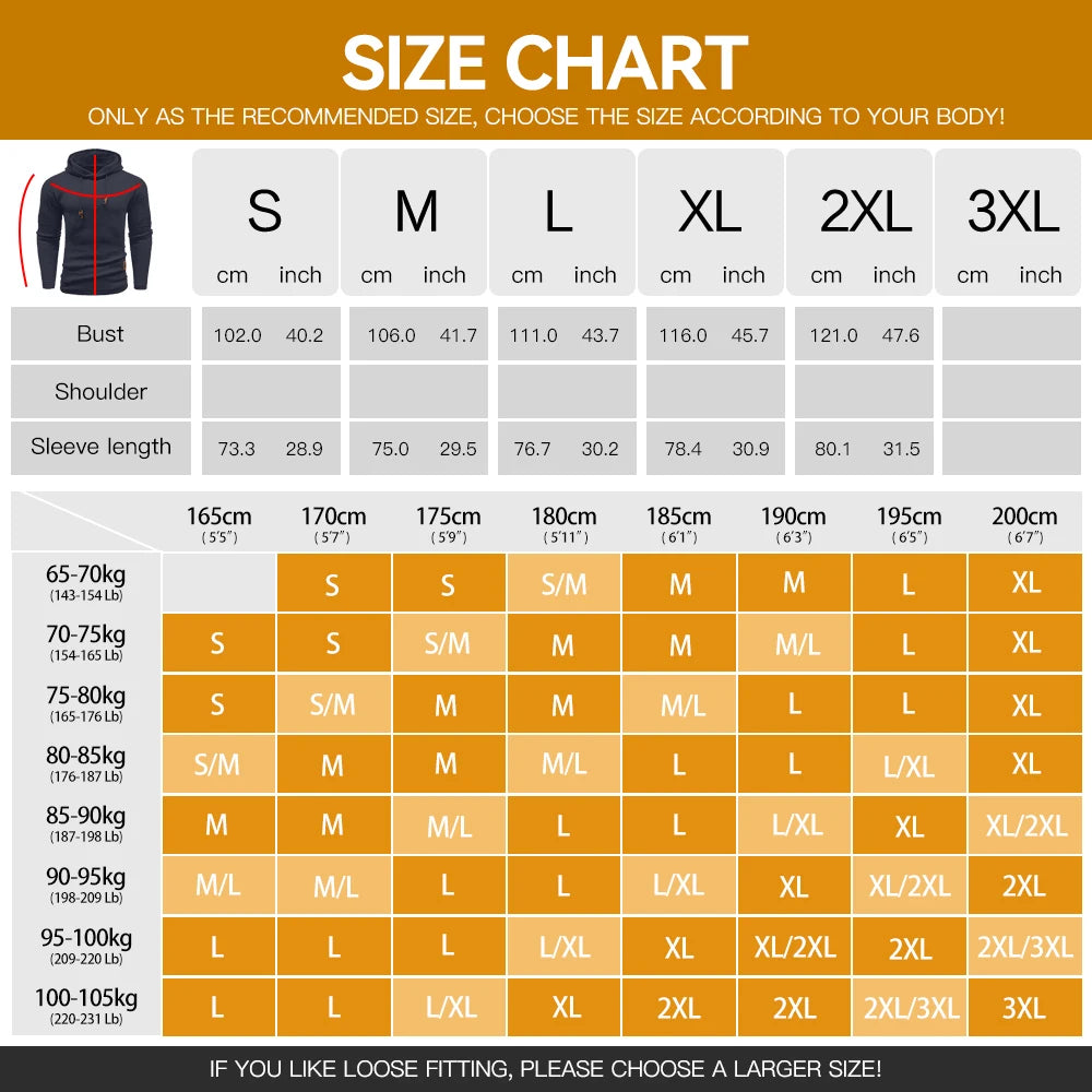 Men's Sweatshirt Spring Casual Knit Pullover Sweater Hoodies Drawstring Hooded