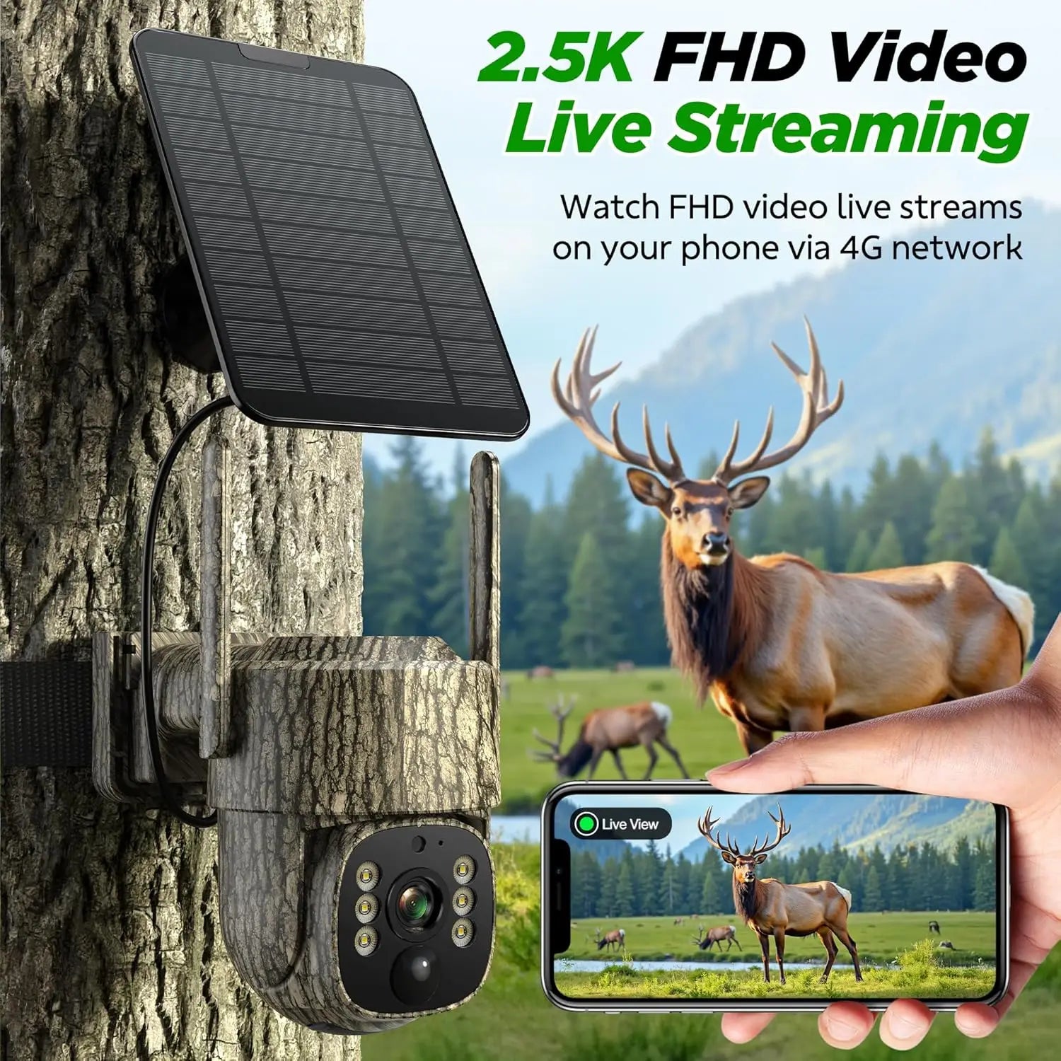 4G LTE Cellular Trail Camera 2 Pack