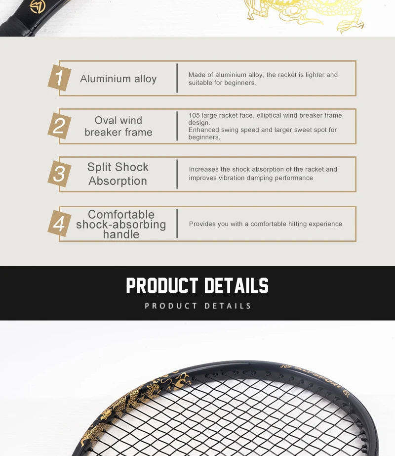 Carbon Fiber Tennis Racket