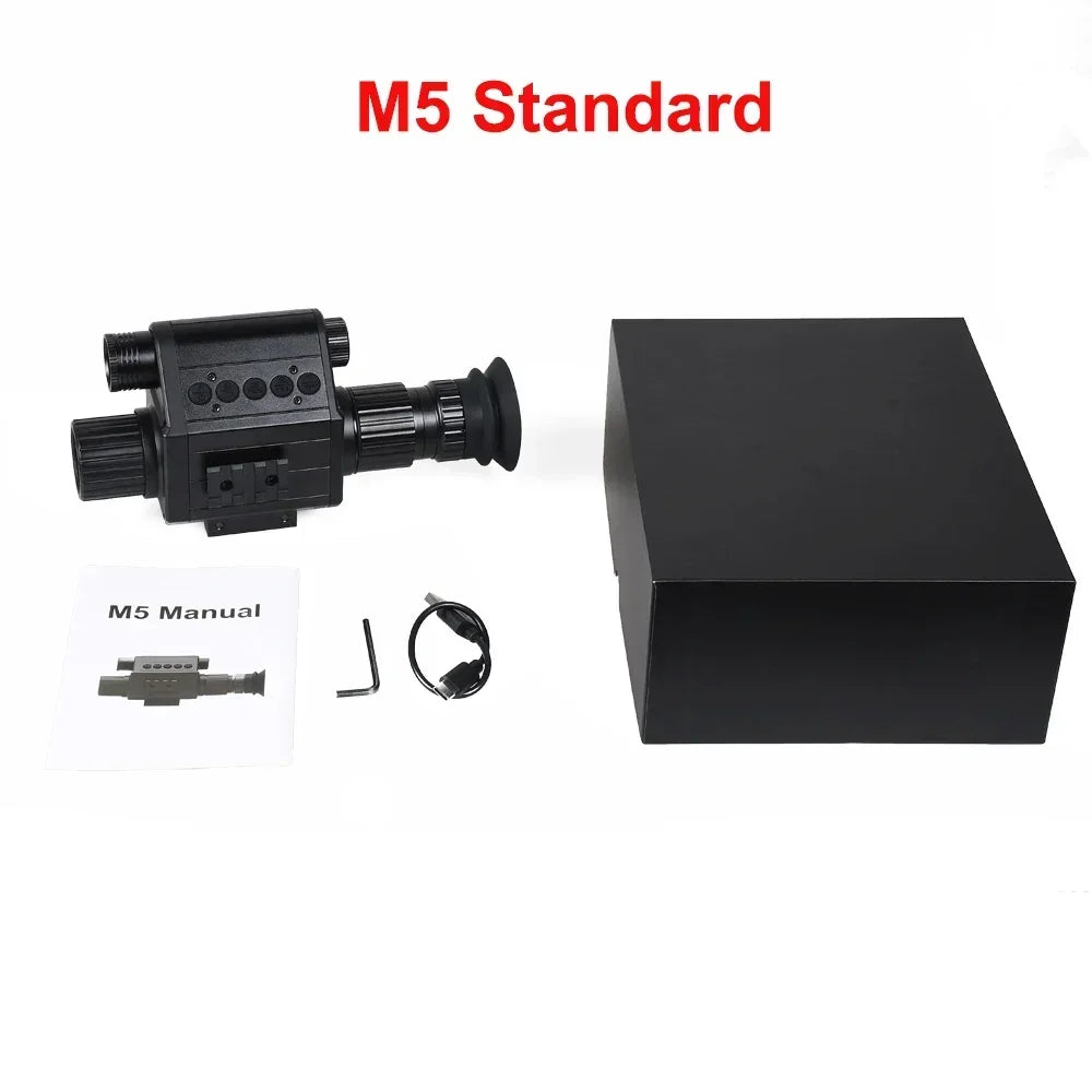 Digital Night Vision Riflescope 940nm IR Scope Sight Monocular 5X Zoom