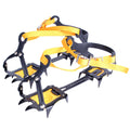 1 Pair Ice Crampons Stainless Steel 10 Teeth Snow Grips Crampons