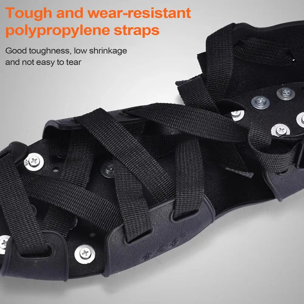 Crampons For Hiking Boots 32-Spikes Crampons Ice Cleats