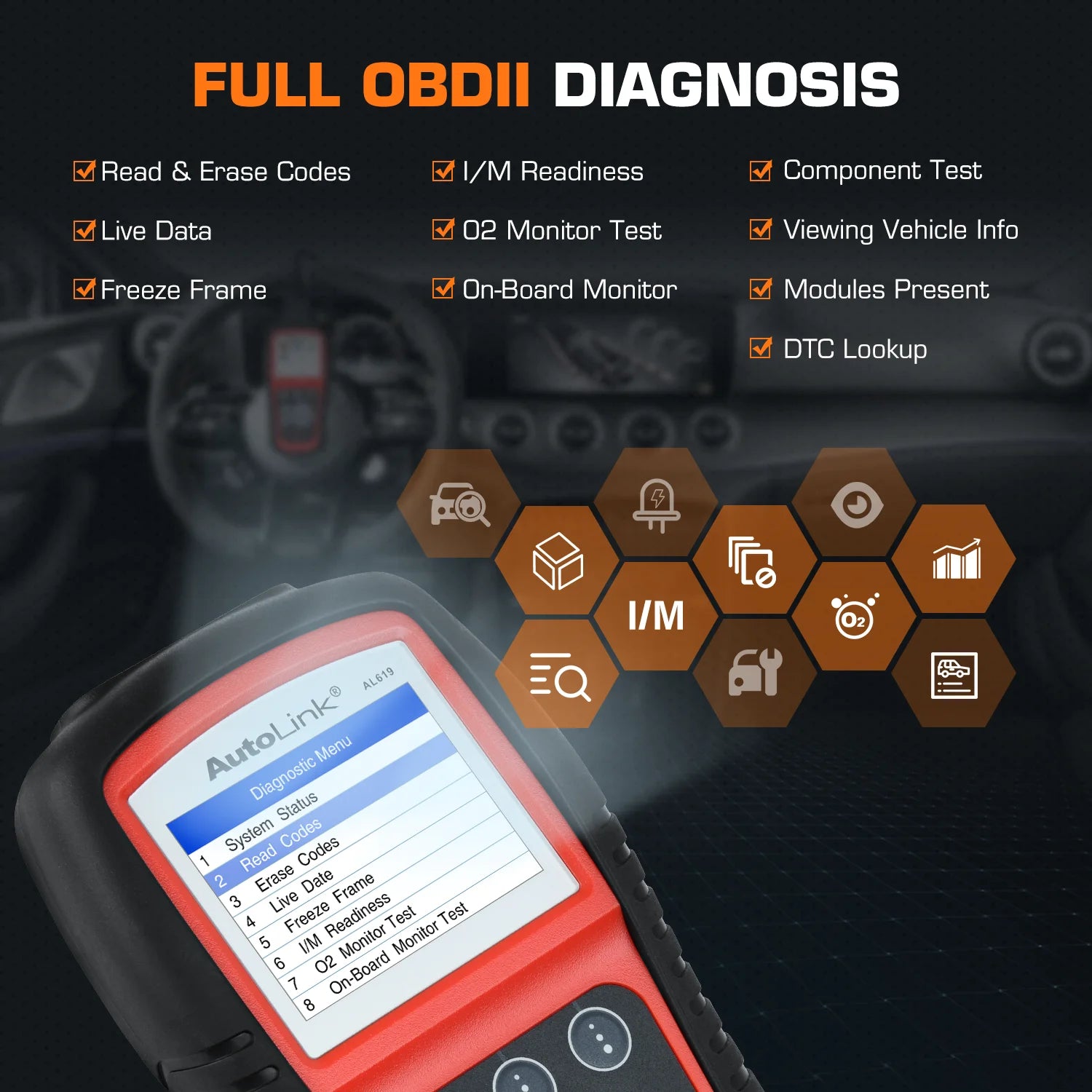 OBD2 Auto Scanner Diagnostic Scan Tool