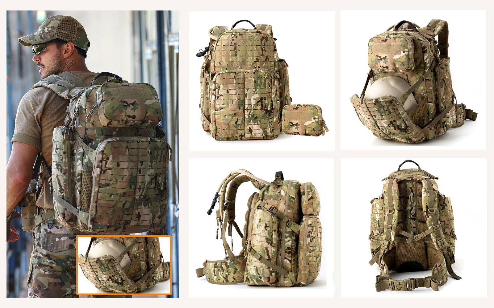 Medium Tactical  Rucksack With Hydration bag