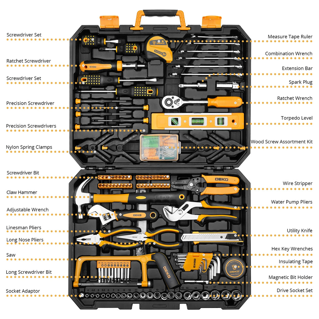 228Pcs Socket Wrench Auto Repair Tool Combination Package