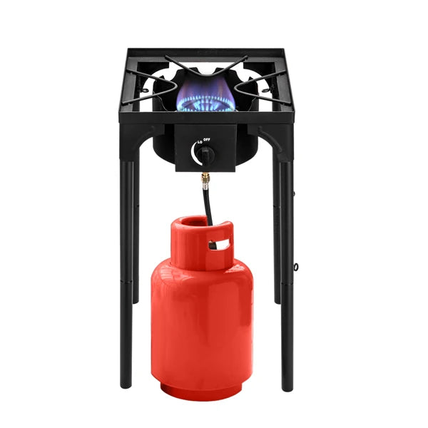 Outdoor Camp Stove High Pressure Propane Gas  (Single Burner 75000-BTU)