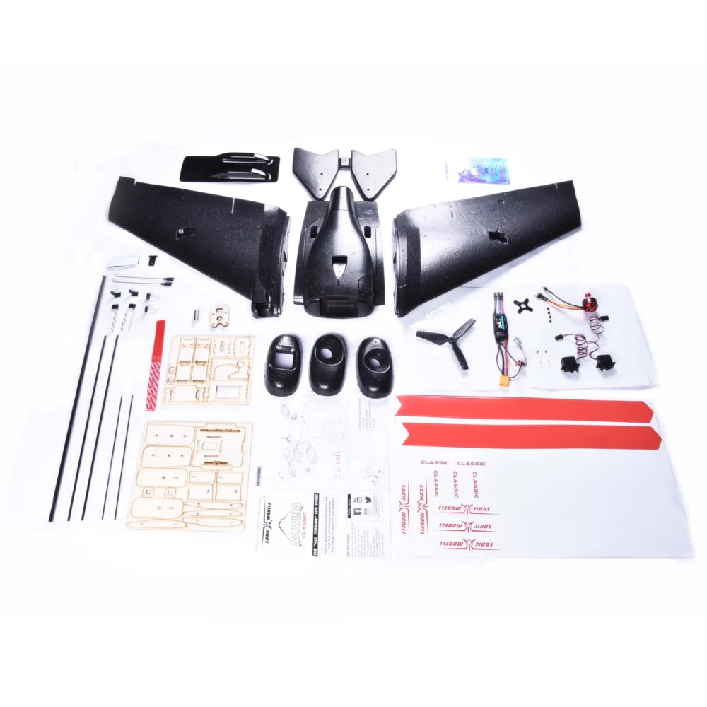 900mm  Flying Wing RC Airplane Unassembled KIT/PNP