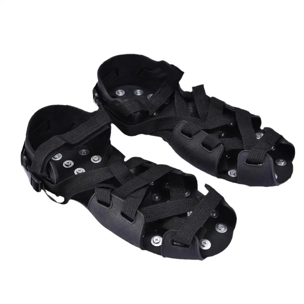 Crampons For Hiking Boots 32-Spikes Crampons Ice Cleats