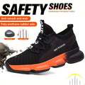 Anti-smash, anti-puncture, breathable, comfortable safety shoes