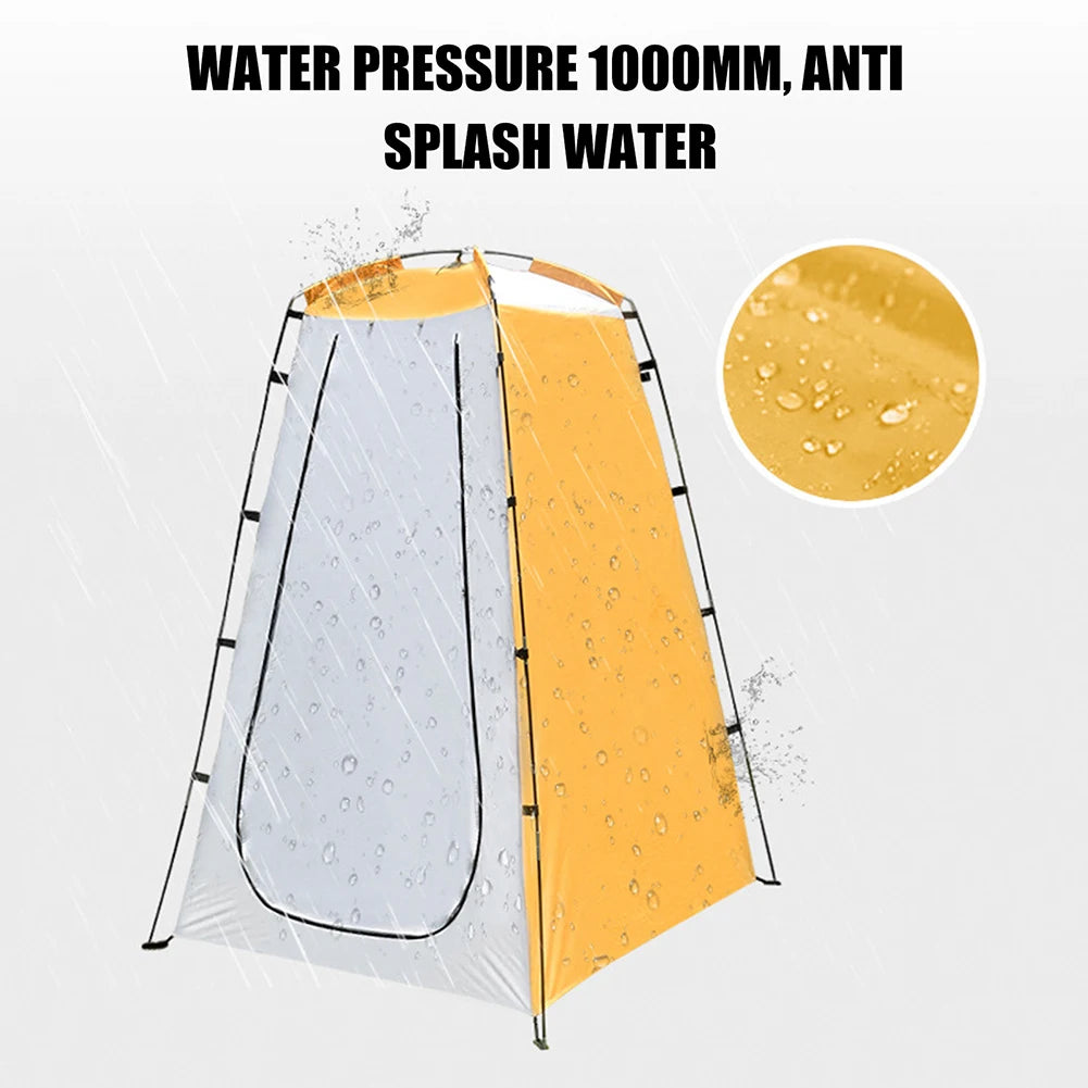 Portable Privacy Shower Tent Outdoor Waterproof Changing Room Shelter