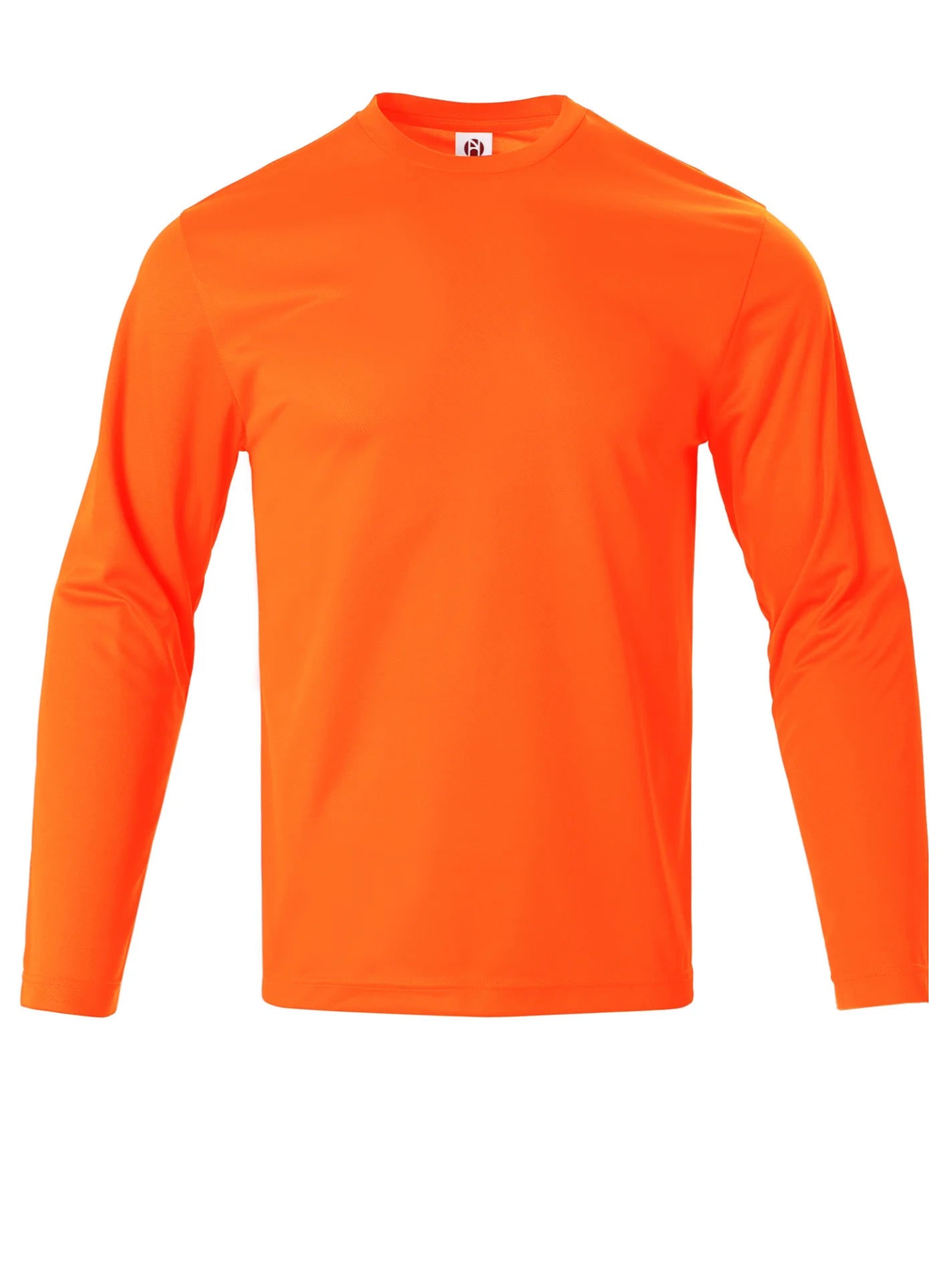 4-piece men's quick drying sports and fitness T-shirt long sleeved
