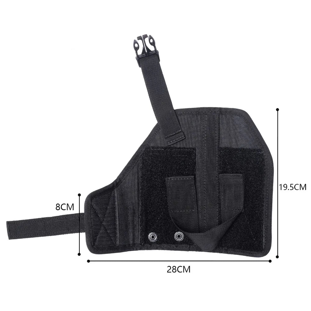 Universal Tactical Molle Pistol Holster Adjustable