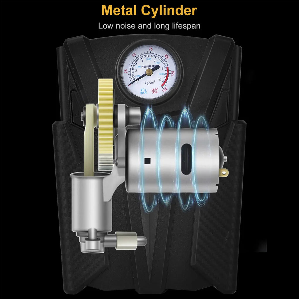 Car Tire Air Pump Portable Air Compressor Pump DC 12V