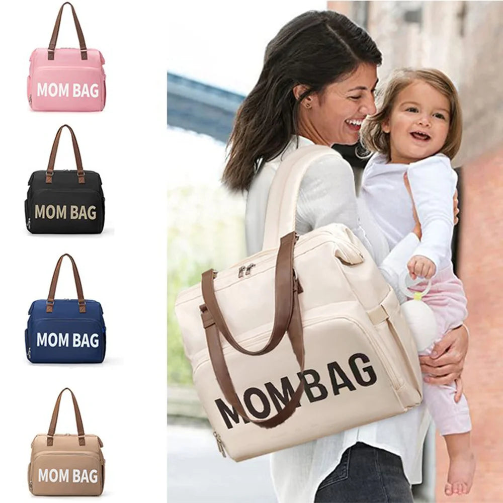 Mommy Bag  for Outdoor Travel Baby Care Large Capacity Multifunctional