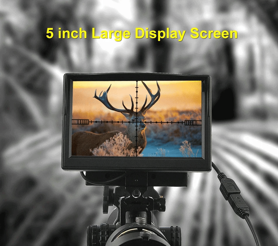Night Vision Riflescope Hunting Scopes 850nm Infrared LED IR Waterproof Night Vision Hunting Camera