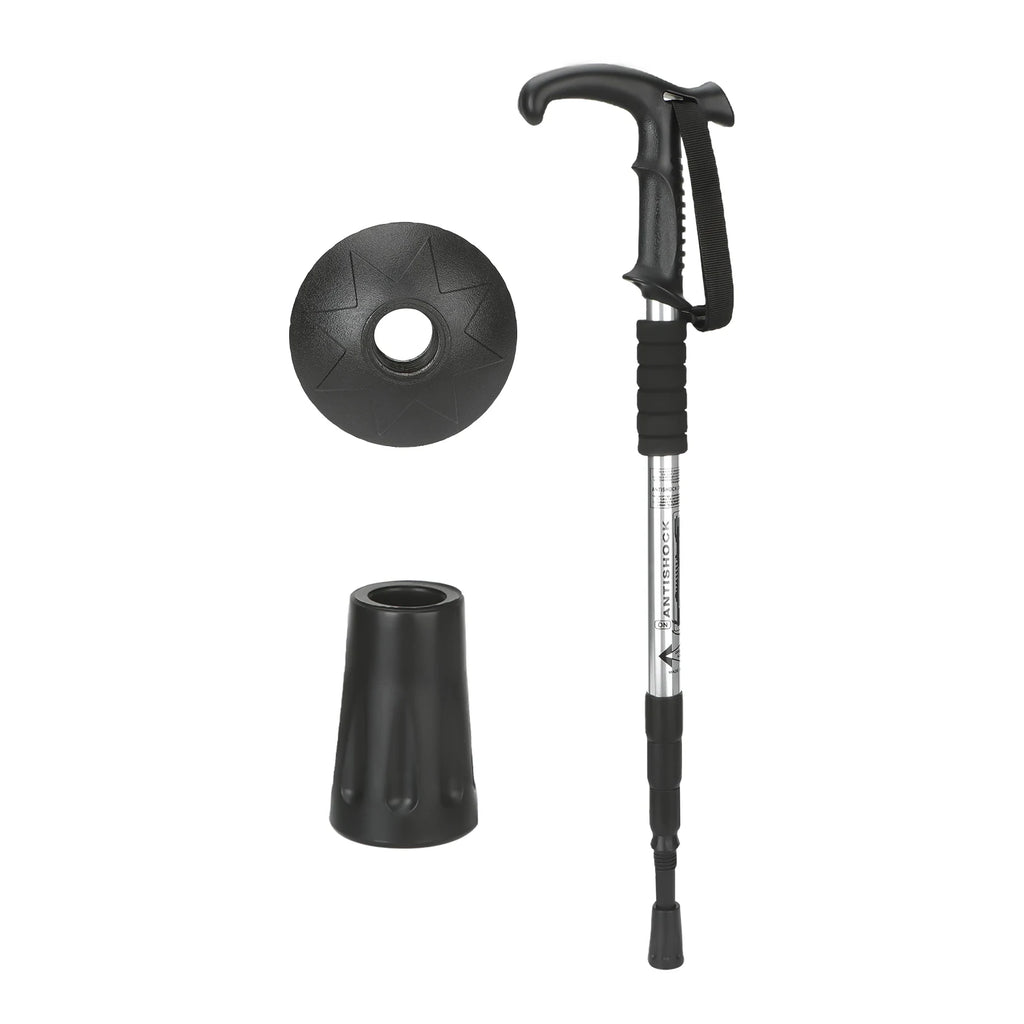 54-110cm Hiking Sticks Trekking Poles Mountaineering Telescopic Walking Stick