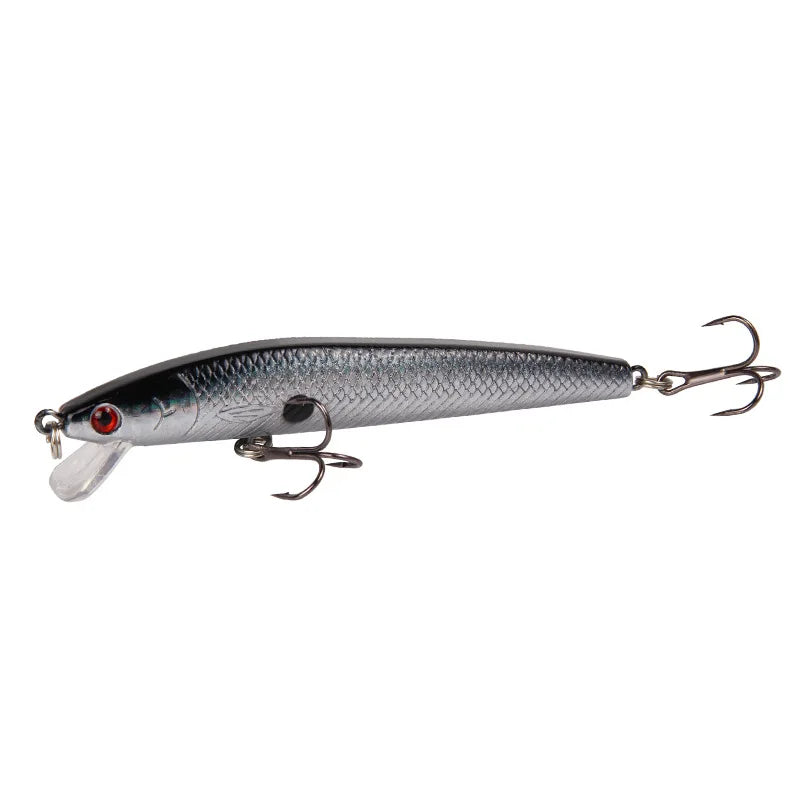 10PCS Minnow Fishing Lure Lifelike CrankBait Hard Bait for Freshwater Saltwater Fishing Carp Fishing Fishing Tackle