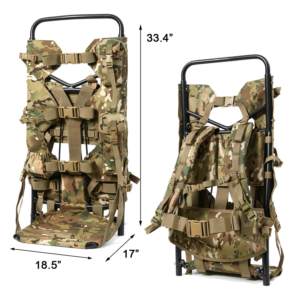 Aluminum External Frame System Large Rucksack Army Tactical Backpack frame