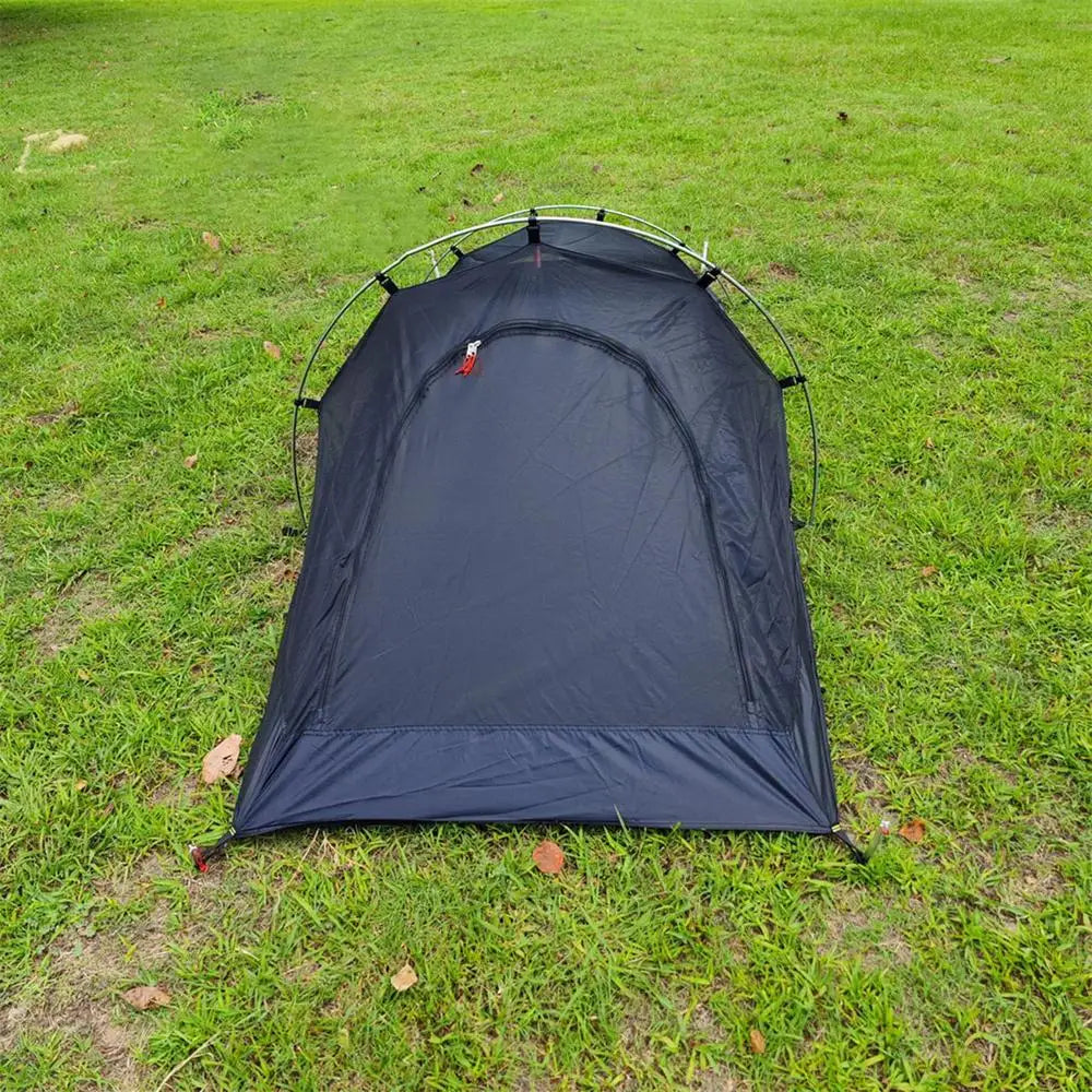 Camping Backpacking Tent 1 Person Tent Breathable Mesh Hiking Mountain Hunting Backpacking Tents To Windproof And Waterproof