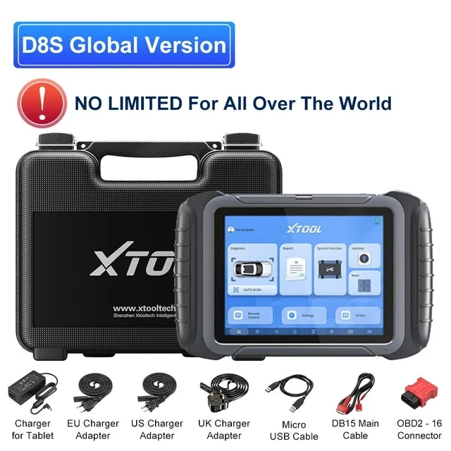 Car Diagnostic Tool Key Programmer OBD2 Automotive Scanner ECU Coding Topology Map with 42+