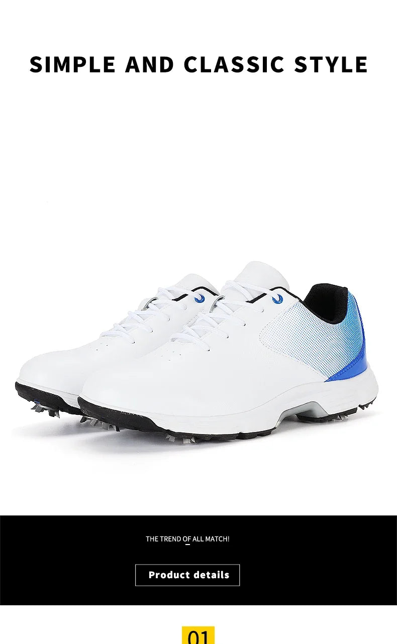 Golf Shoes Men Waterproof