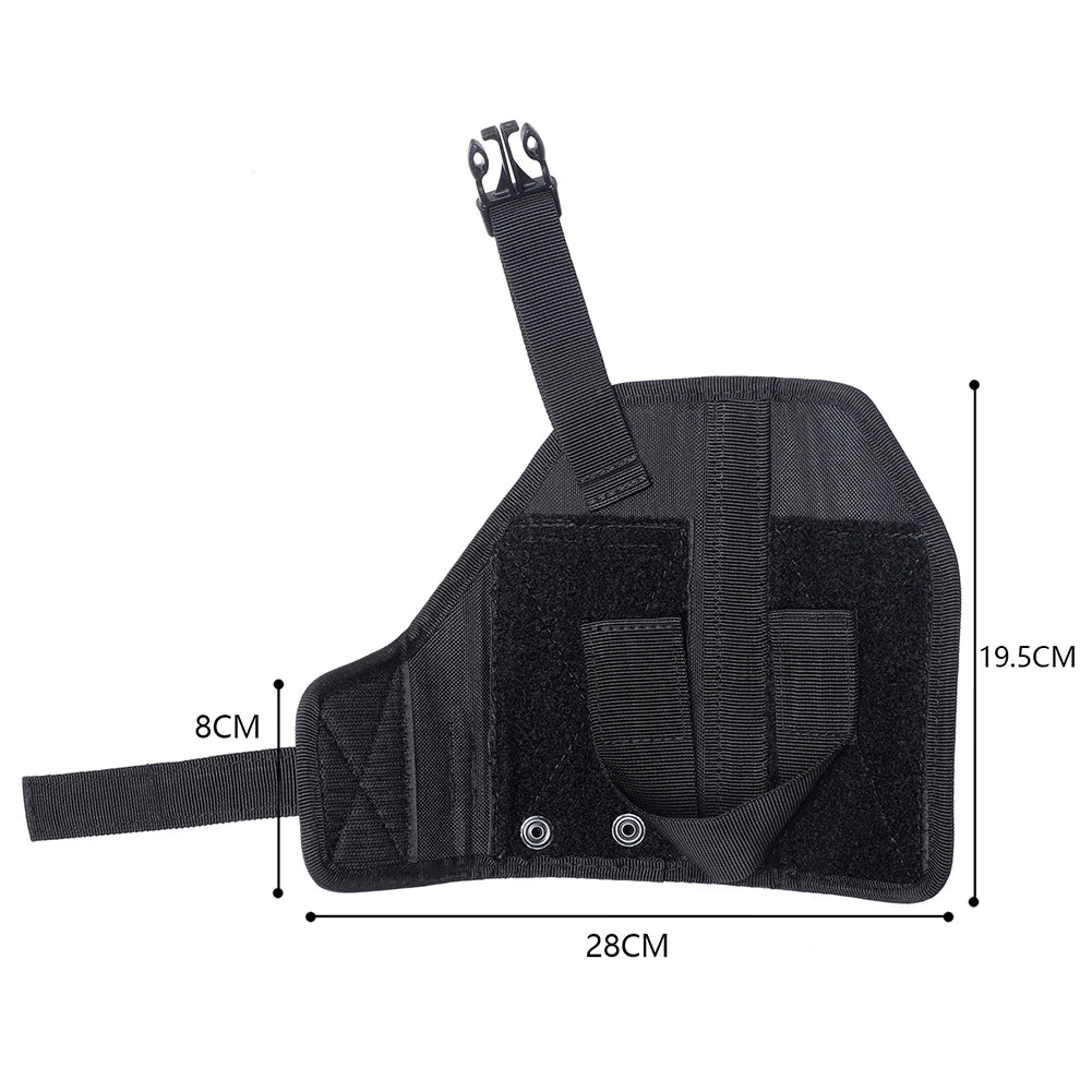 Universal Tactical Molle Pistol Holster Adjustable