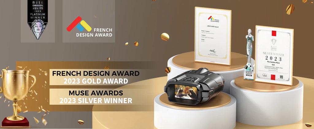 4K Night Vision Binoculars 32GB Infrared Night Vision Goggles 3” Large Screen 8X Digital Zoom Tactical Light for Camping Hunting