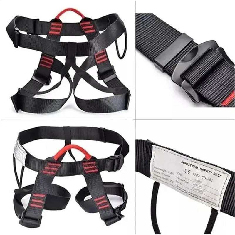 Harness  Rock Climbing Half-Body Safety Protection Equipment  Survival Mountain Tools