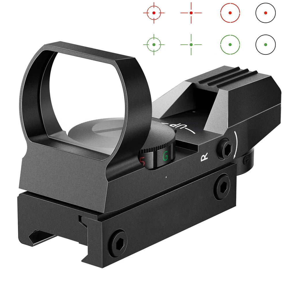 Tactical Red Green Dot Sight  with 20mm Rail