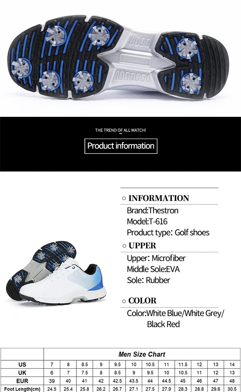Golf Shoes Men Waterproof