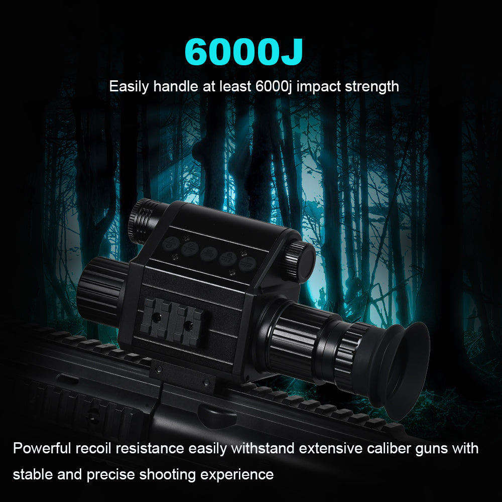 Digital Night Vision Riflescope 940nm IR Scope Sight Monocular 5X Zoom