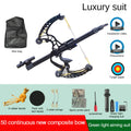 all-metal 50-round compound bow and arrow