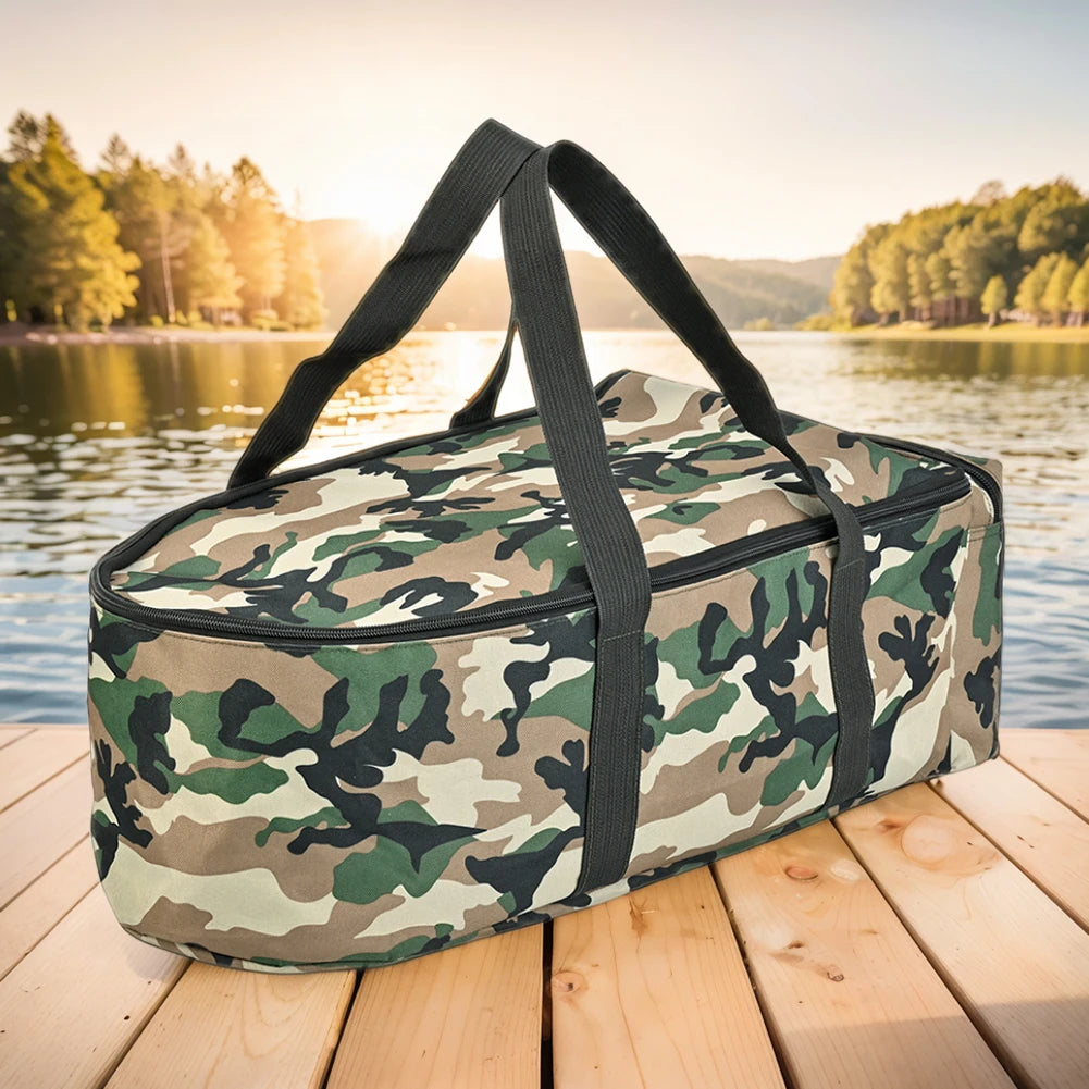 Bait Boat Carry Bag Water Repellent Fishing Tackle Bag Double Zipper