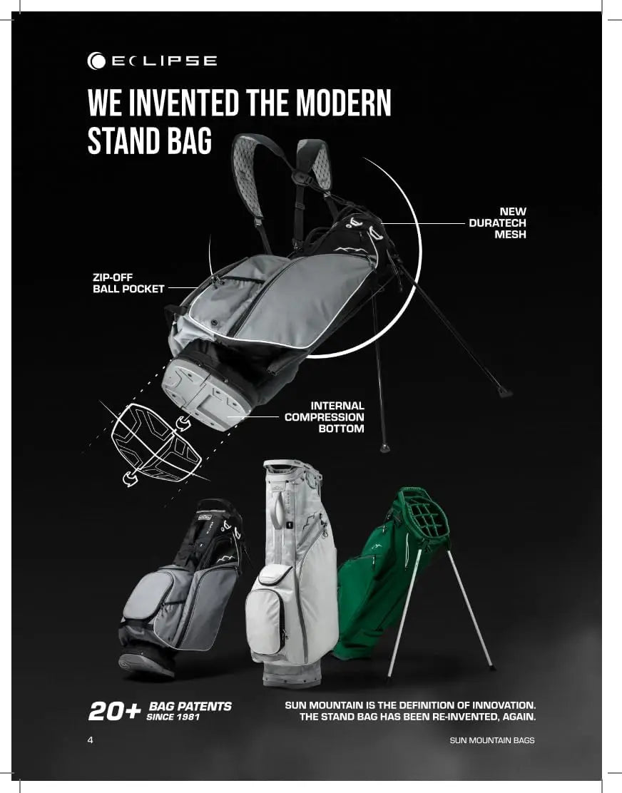 Lightweight Stand Golf Bag with 14-Way Top