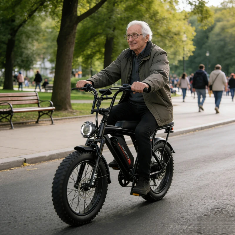 14 20 inch Electric fat bike 1000w 2000w 30-50MPH 30-60Miles Adjustable front brake seat,For Cycling Electric Bicycle