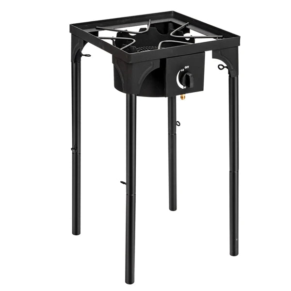 Outdoor Camp Stove High Pressure Propane Gas  (Single Burner 75000-BTU)