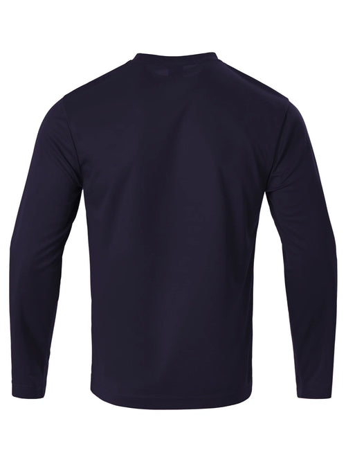 4-piece men's quick drying sports and fitness T-shirt long sleeved