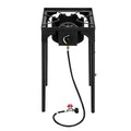 Outdoor Camp Stove High Pressure Propane Gas  (Single Burner 75000-BTU)