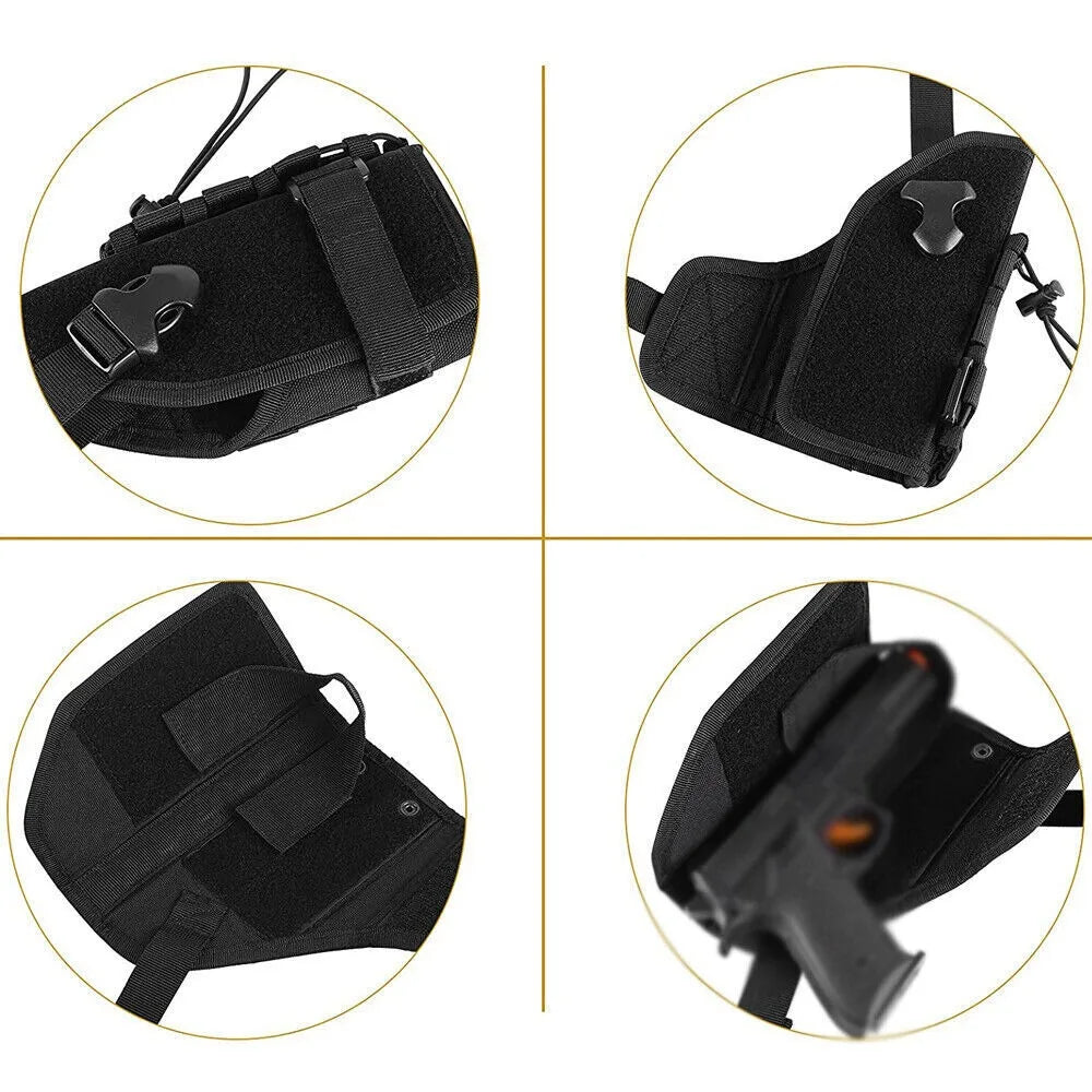 Universal Tactical Molle Pistol Holster Adjustable