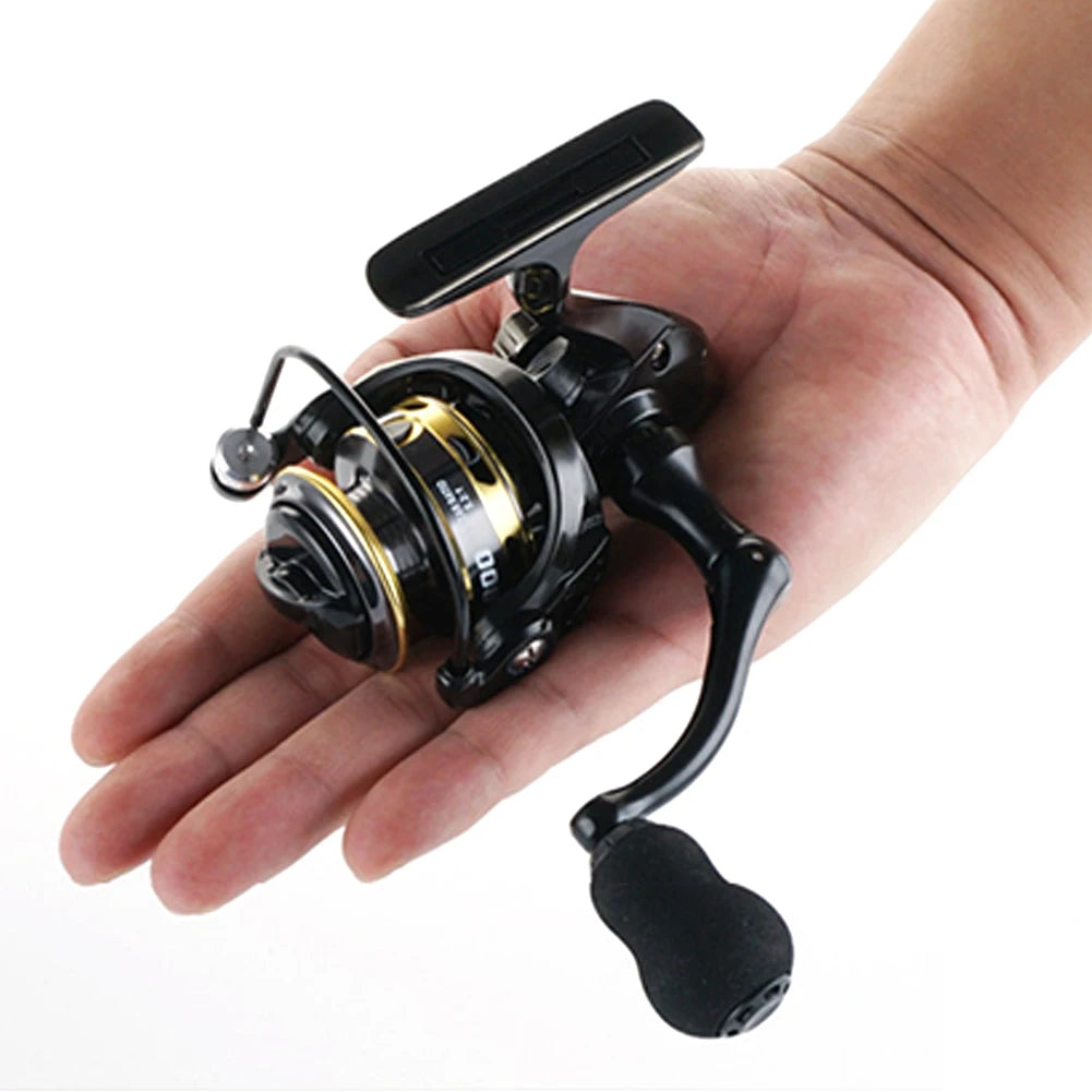 Ultra Lightweight Fishing Reel 13+1BB High Speed Gear Ratio 5.2:1 Mini Spinning Reel
