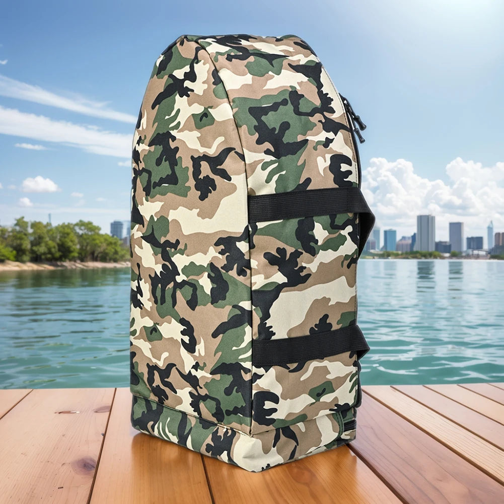 Bait Boat Carry Bag Water Repellent Fishing Tackle Bag Double Zipper