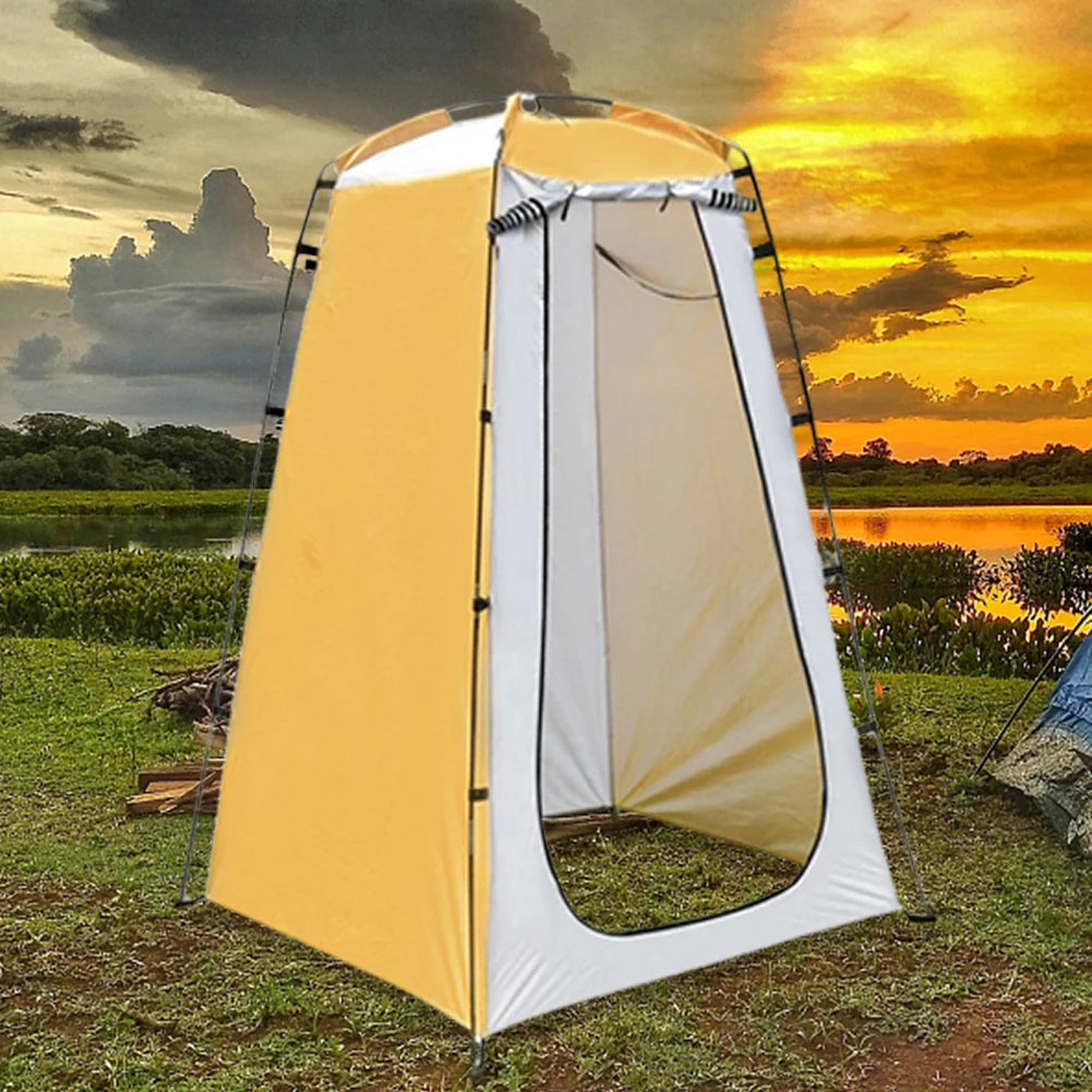 Portable Privacy Shower Tent Outdoor Waterproof Changing Room Shelter