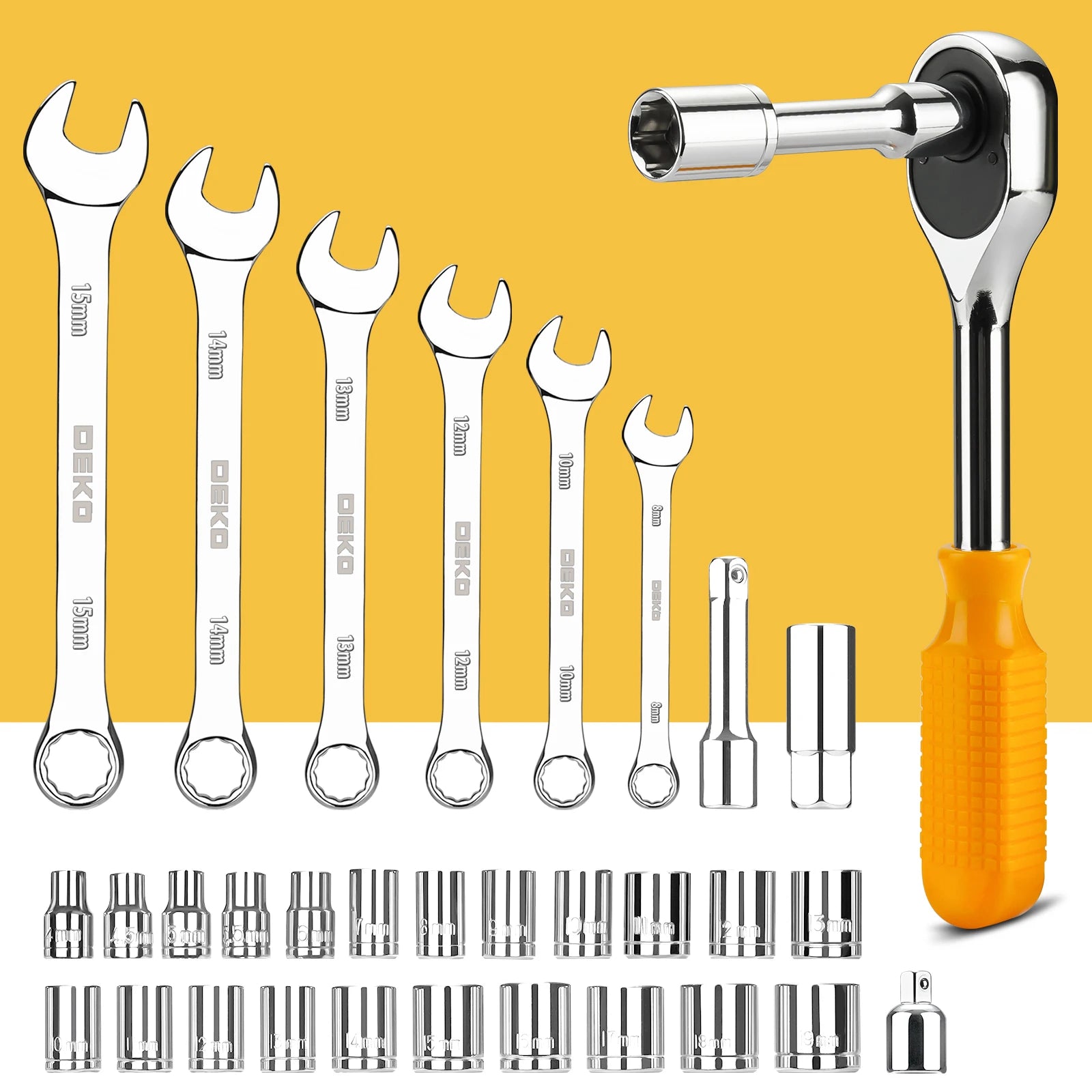 228Pcs Socket Wrench Auto Repair Tool Combination Package