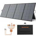 MHPOWOS 400W Portable Solar Panel, Lightweight Foldable Solar Panels with an Adjustable Kickstand, IP67 Waterproof Solar Charger