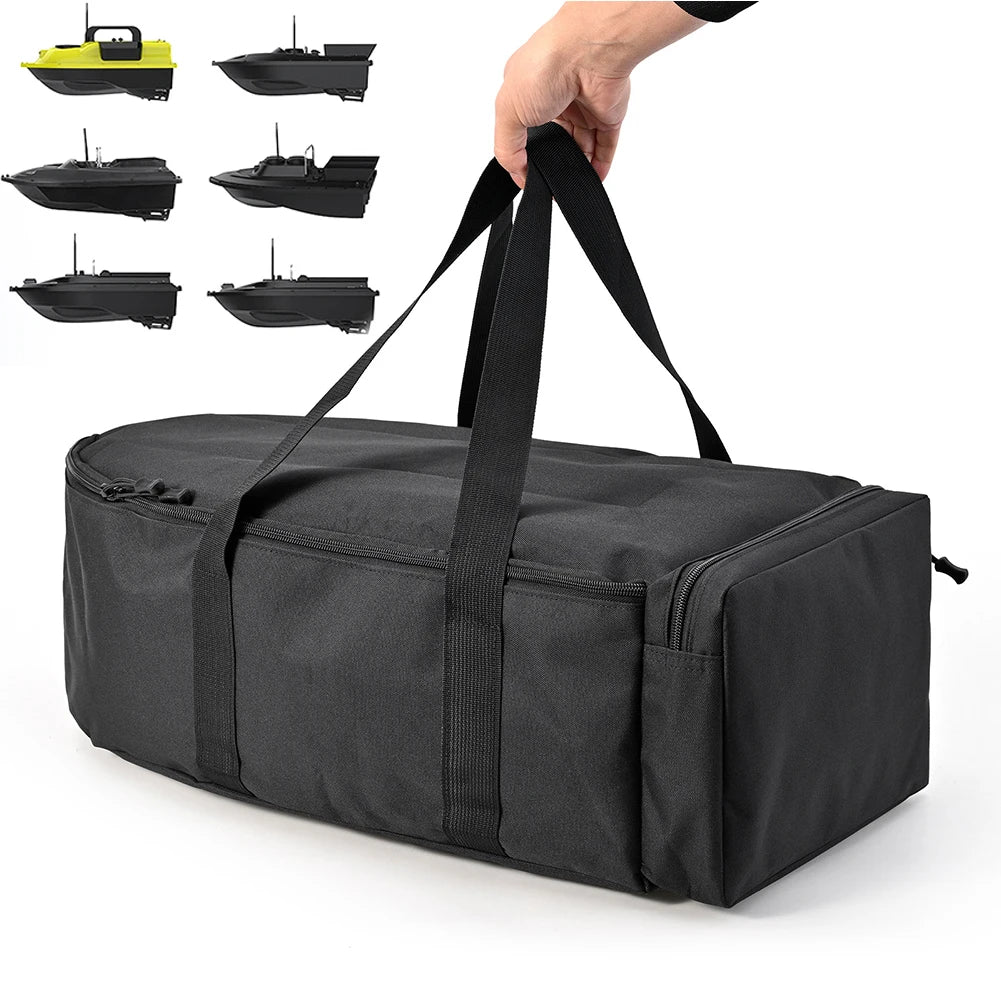 Bait Boat Carry Bag Water Repellent Fishing Tackle Bag Double Zipper